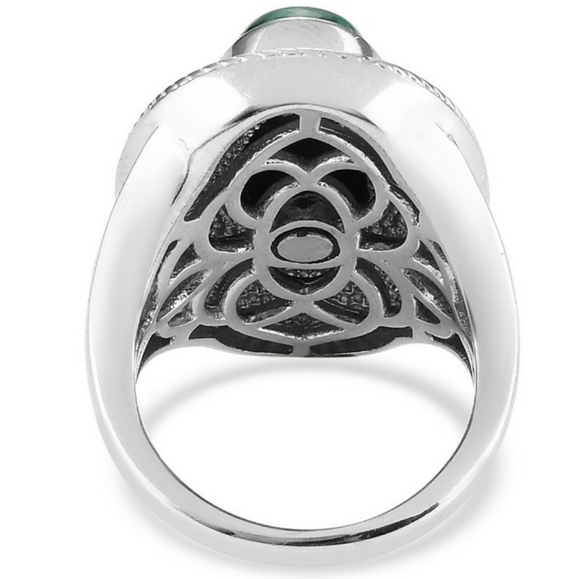 NWT African Malachite Ring Size 8 - Picture 10 of 12
